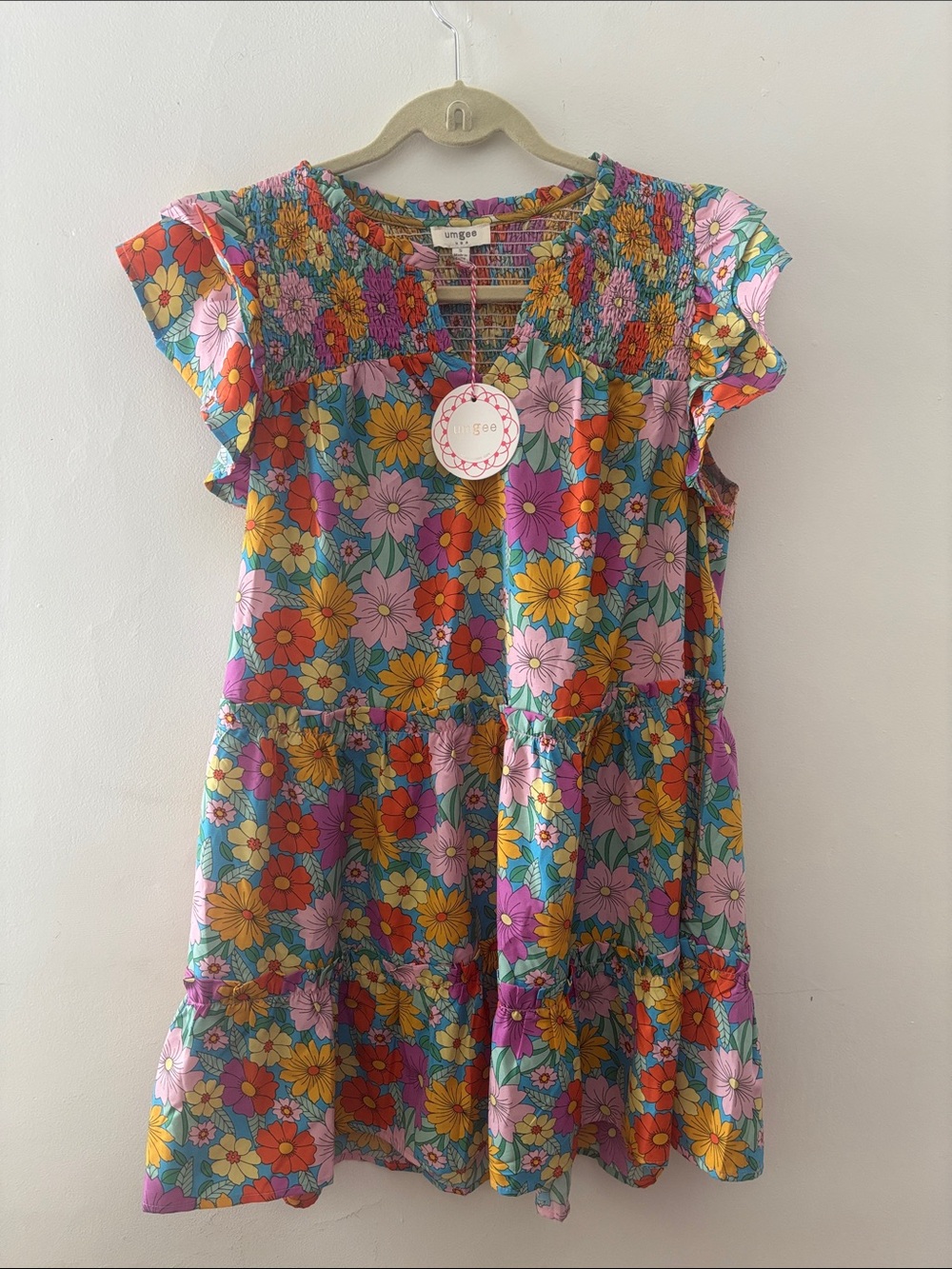 Umgee | NWT Floral Tiered Dress Sz S